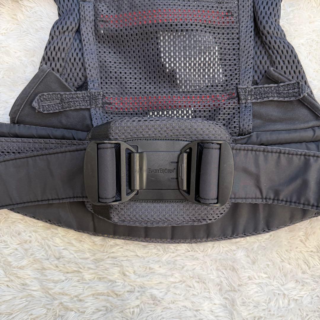 にこにこまんベビービョルン ハーモニー 抱っこ紐 メッシュ アンスラサイト