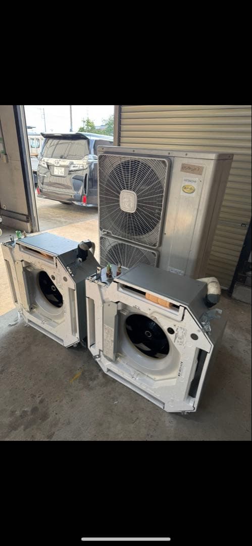 日立　10馬力天カセツイン