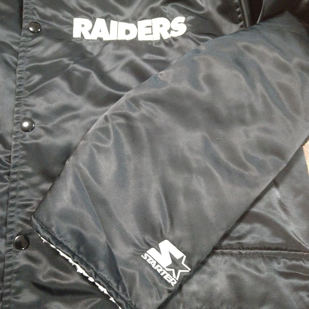 専用 STARTER×RAIDERS ロサンゼルス レイダース ボア ジャケット