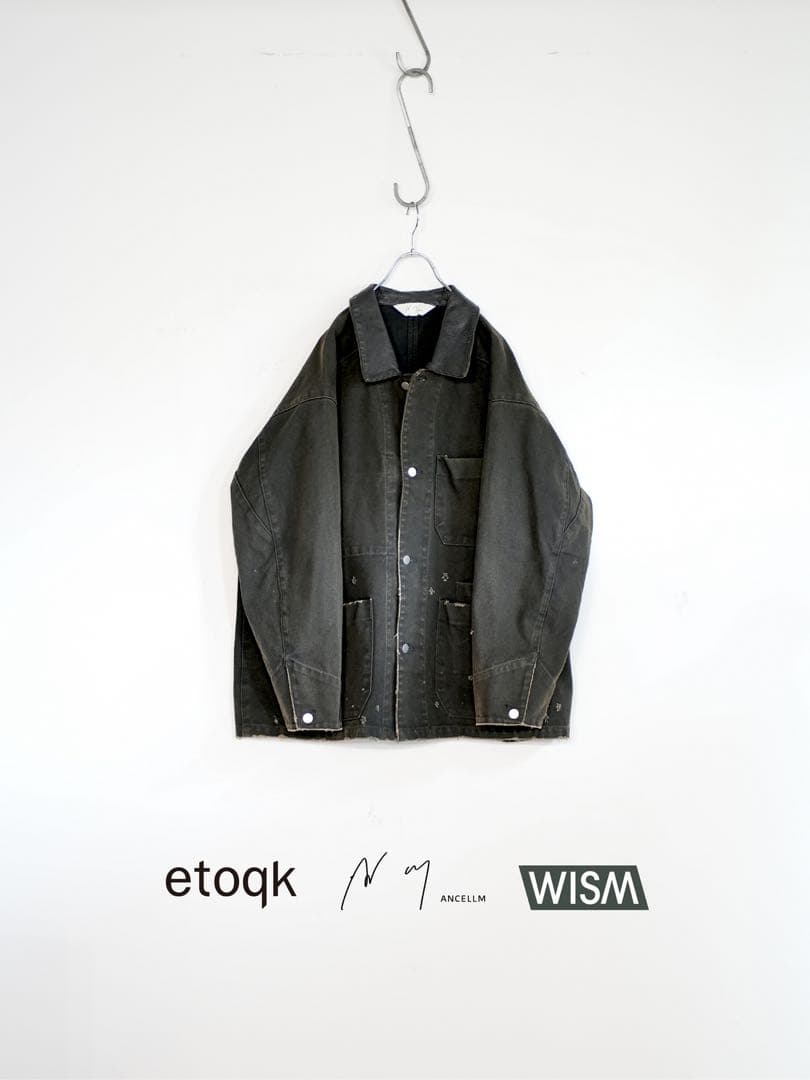 ancellm duck coverall WISM別注 ブラック
