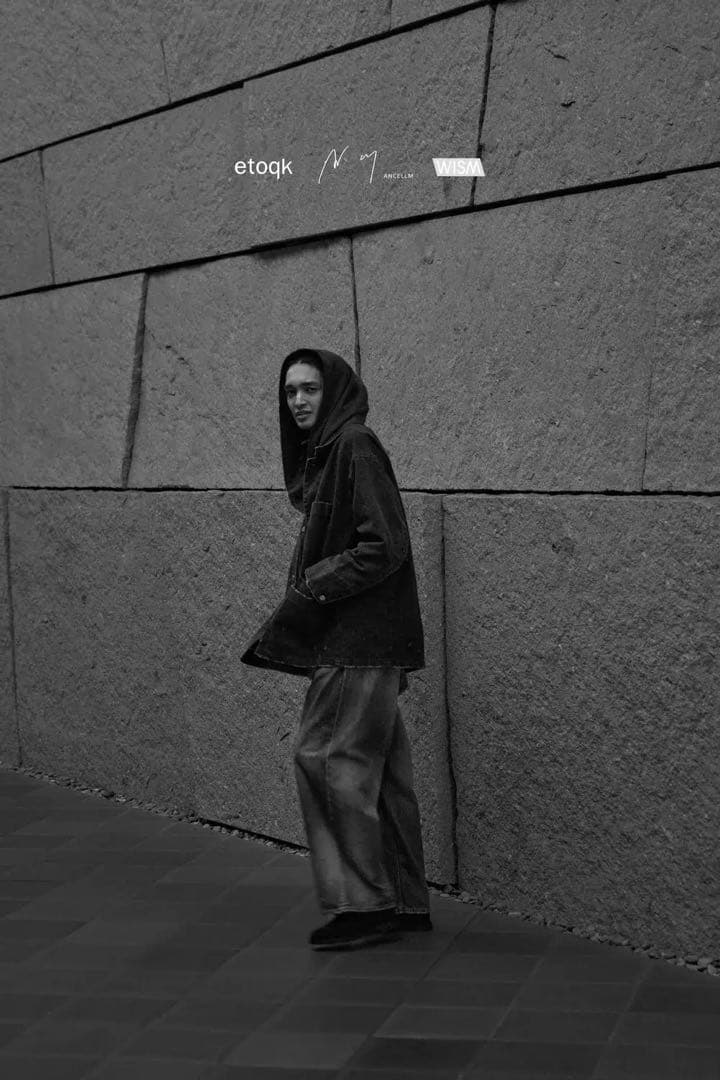 ancellm duck coverall WISM別注 ブラック