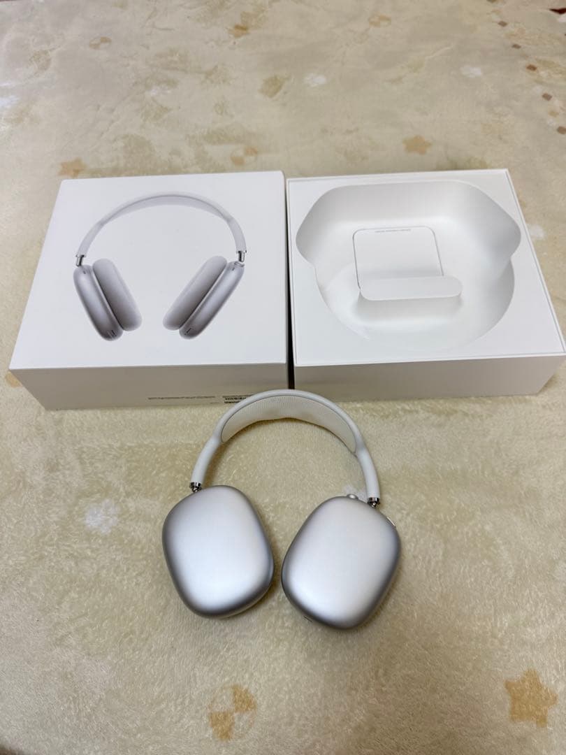 【美品✨】AirPods Max シルバー　本体　外箱付