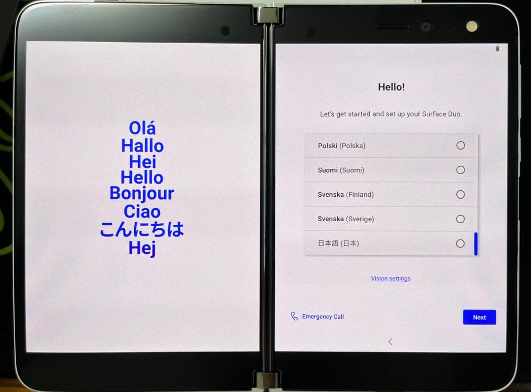 最終値下げ Microsoft Surface Duo 中古品