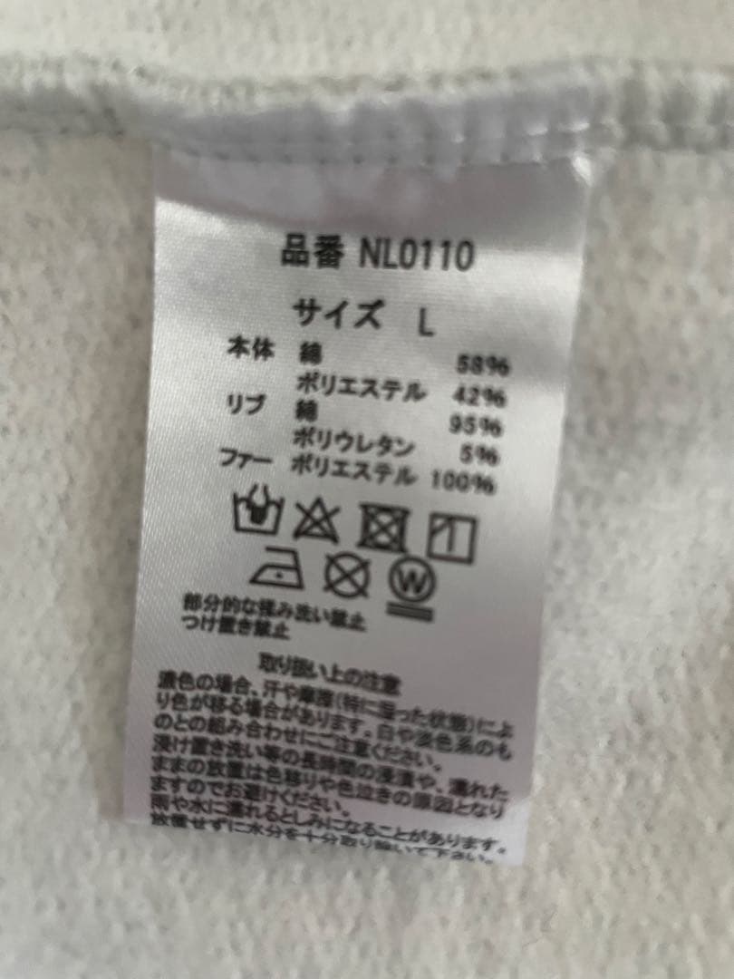 9090girl グリッターファー ジップパーカー 90ロゴ 正規品