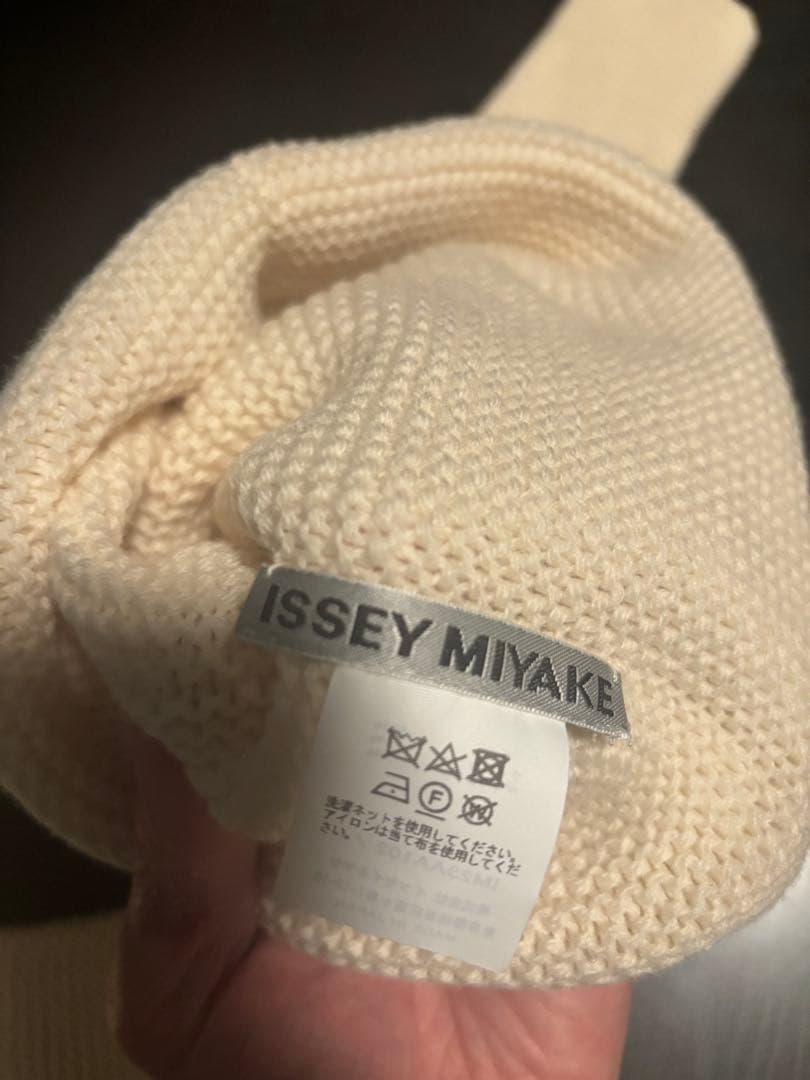 issey miyake ニット 帽子