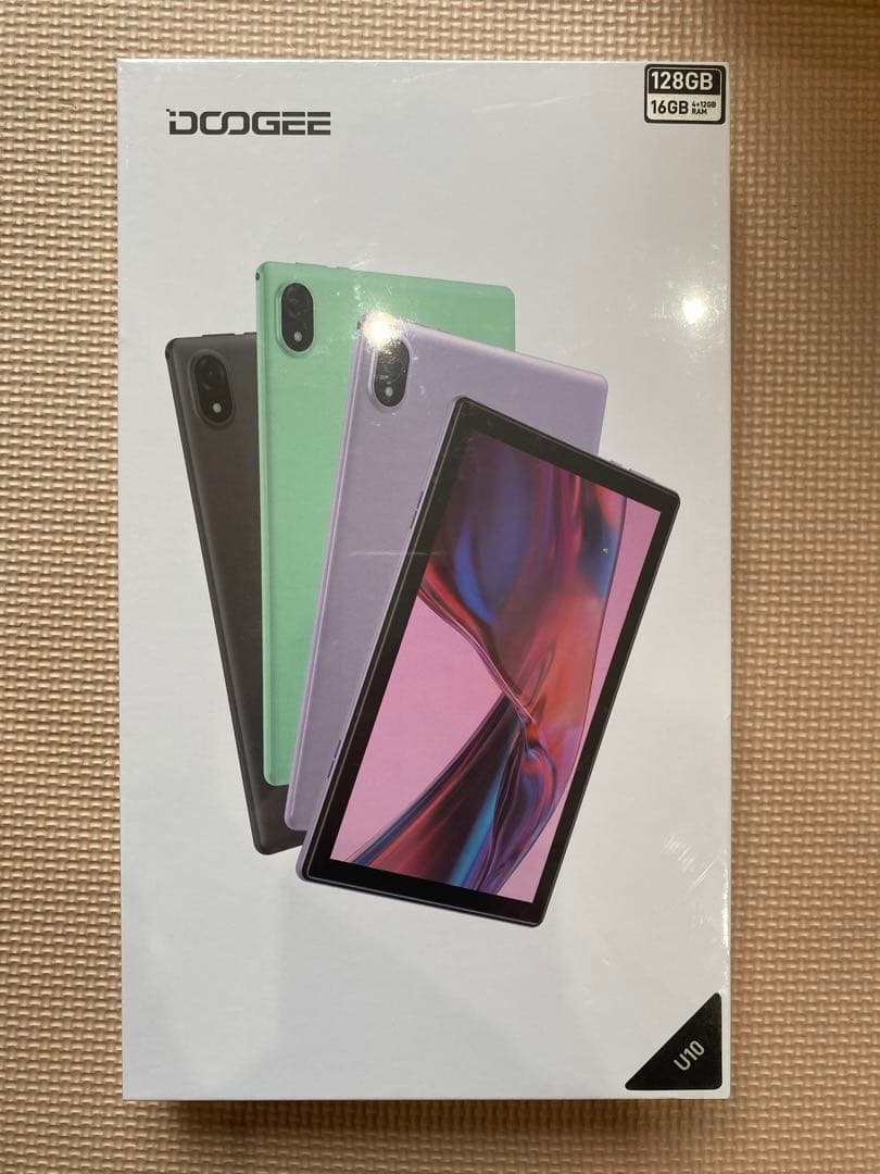 DOOGEE U9 タブレット 10型7GB/64GB Android15