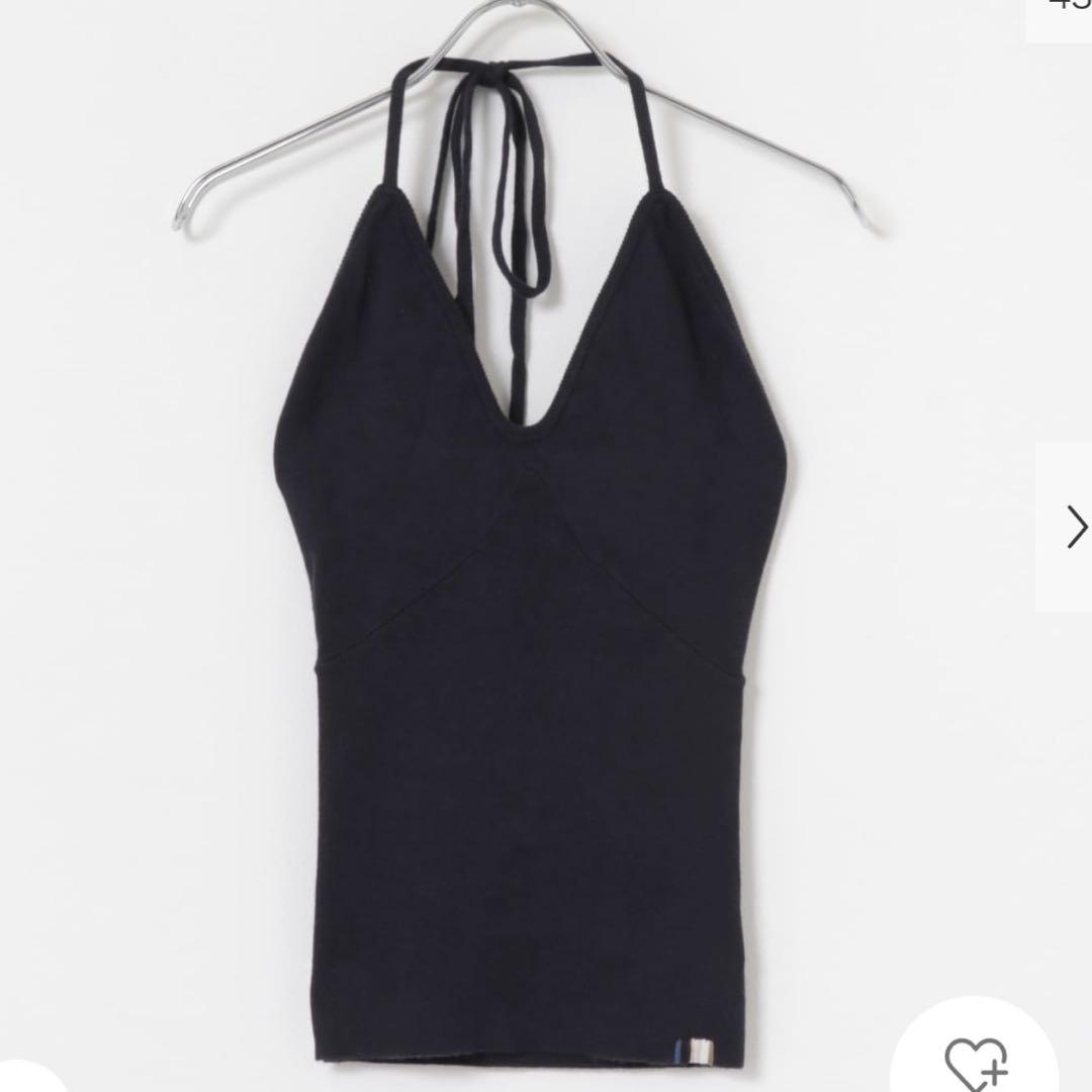 エクストリームカシミア　ニットキャミソール