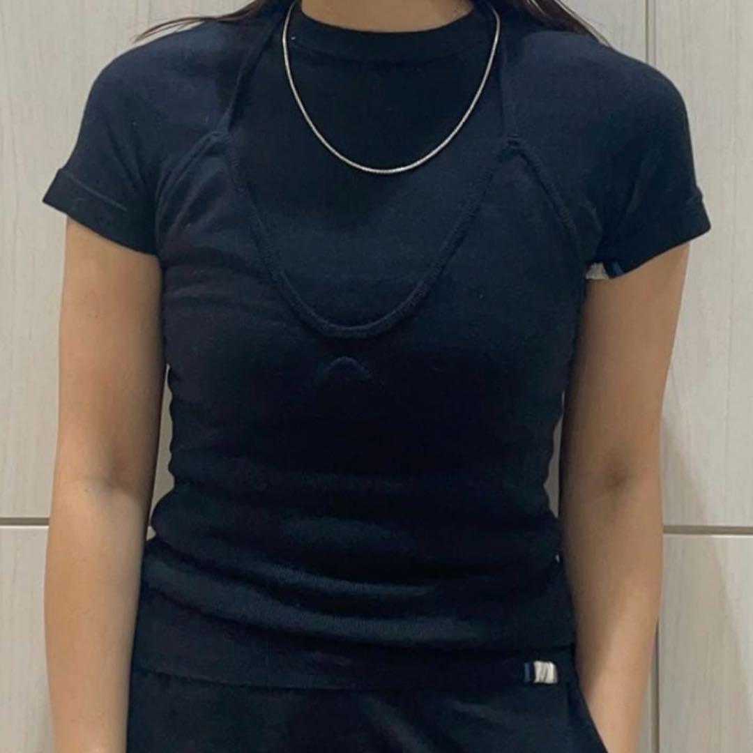 エクストリームカシミア　ニットキャミソール