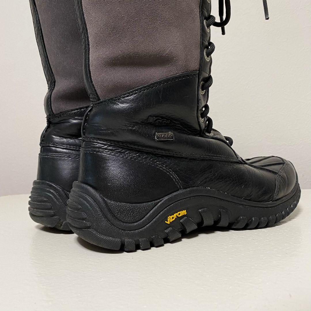 最後10時間15800❤️廃盤美品❤️UGG レザー　ロングブーツ　24cm