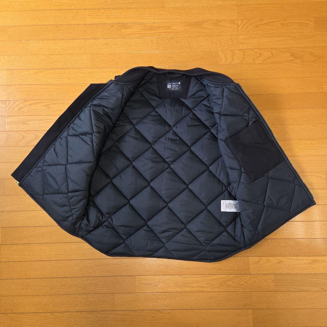 Carhartt ブラック ダウンベスト L
