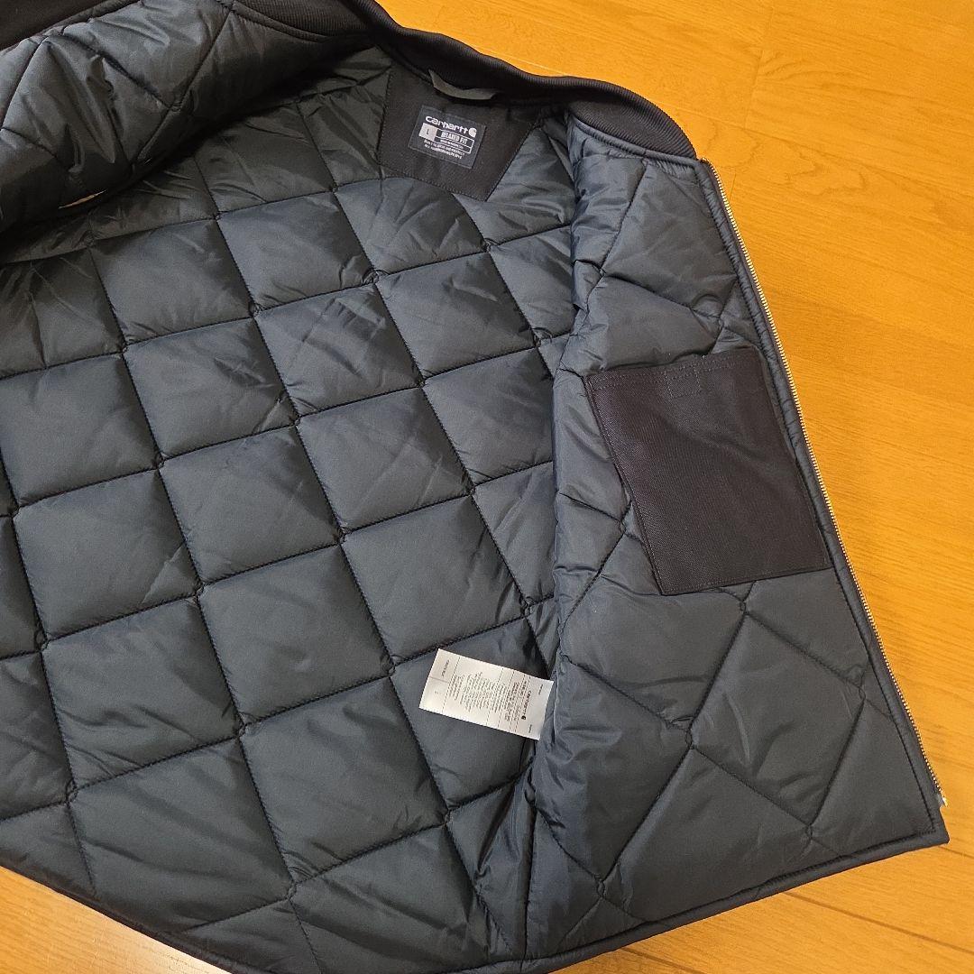 Carhartt ブラック ダウンベスト L