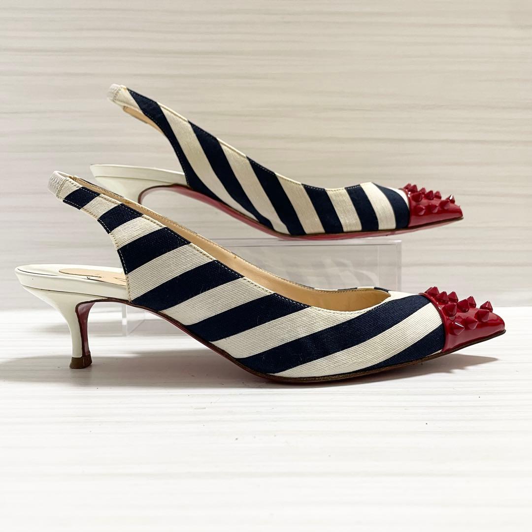 Christian Louboutin　ルブタン　パンプス　サンダル　スタッズ