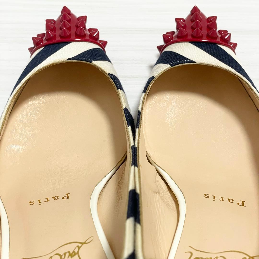 Christian Louboutin　ルブタン　パンプス　サンダル　スタッズ