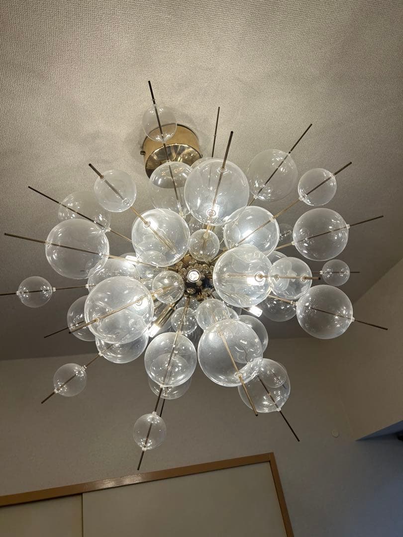 10/6まで33000円→29800円　 バロンシャンデリア2 12灯 ゴールド