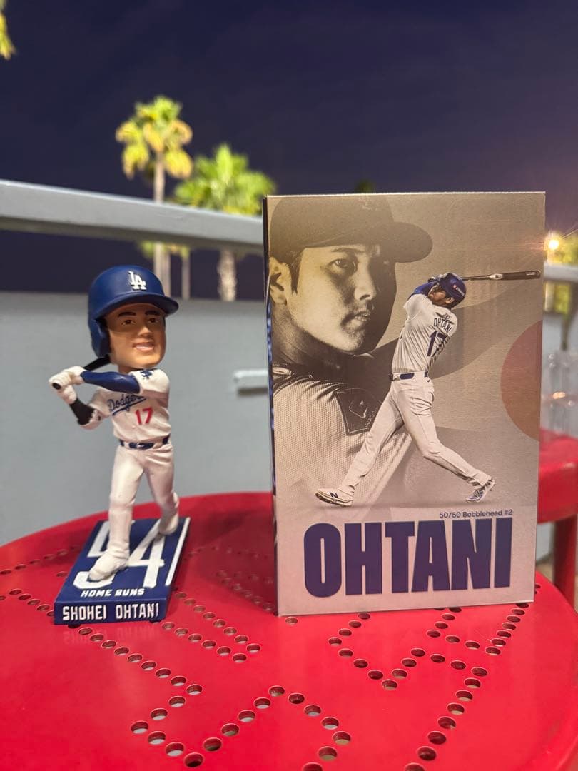 【即日発送可能】大谷翔平　ボブルヘッド　バッター50/50記念　8/27配布品