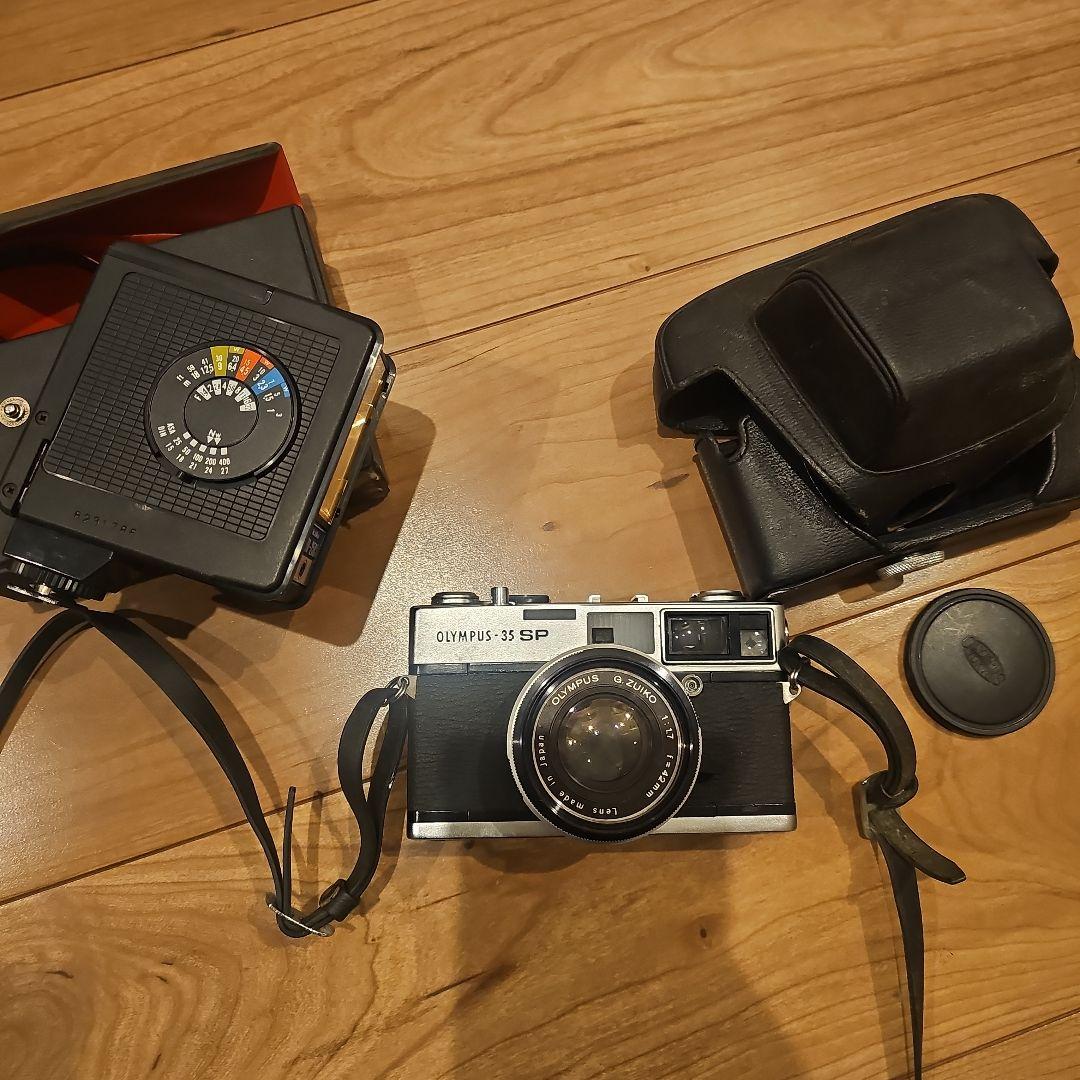 W*U様 OLYMPUS　35　SP　中古　美品　フラッシュ　セット