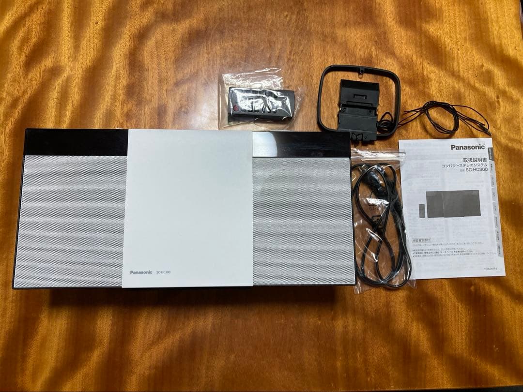 Panasonic ミニコンポ SC-HC300-W