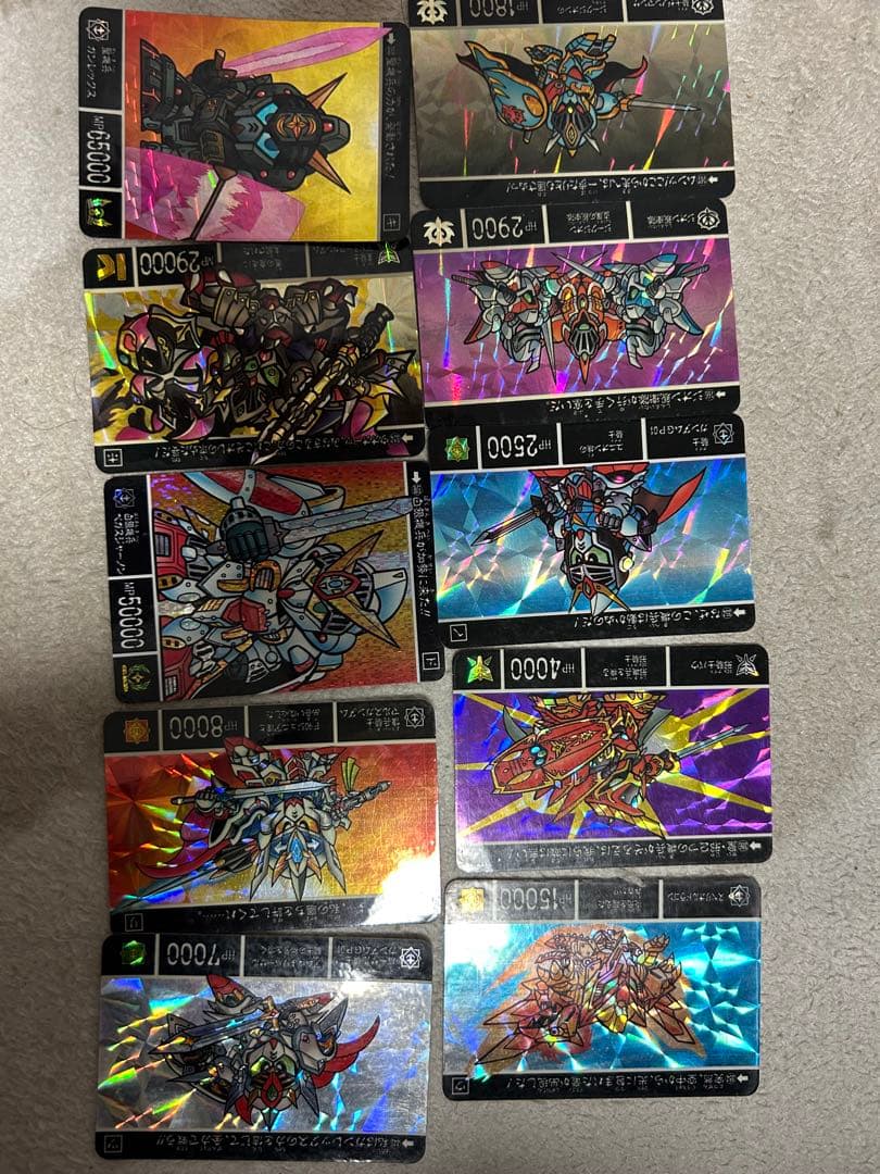 SDガンダムカードダス いろいろセットC 70枚
