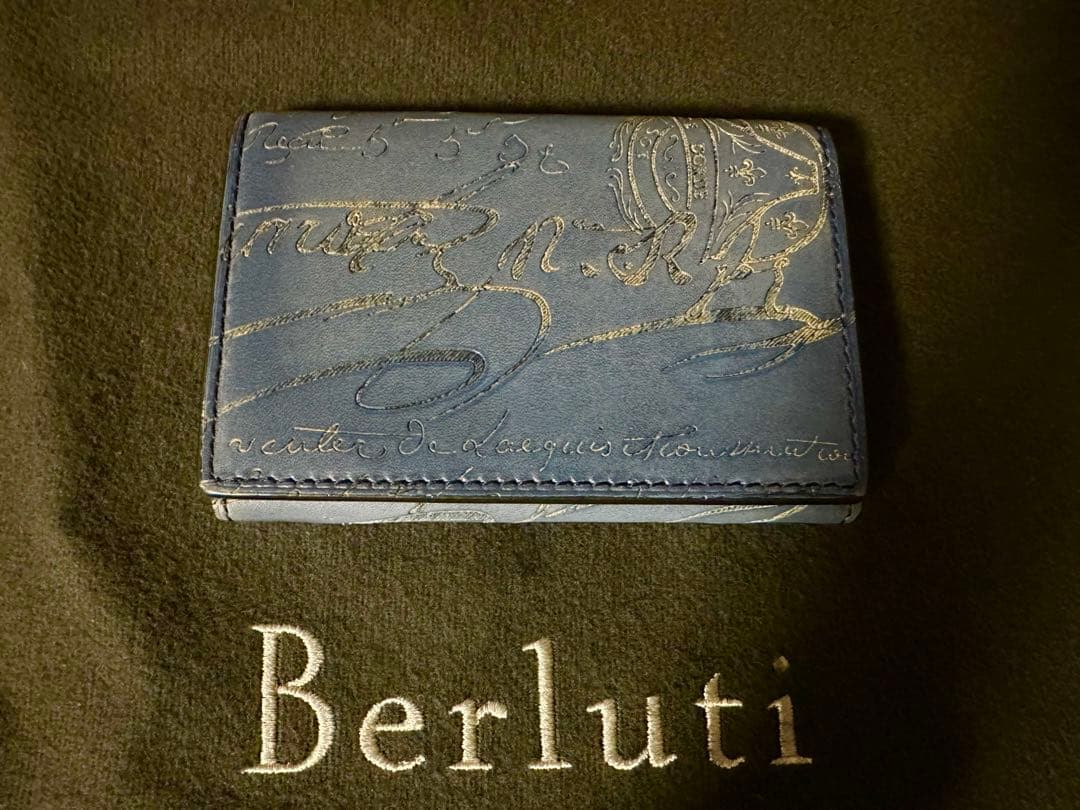 ベルルッティ インブイア 名刺入れ 極美品