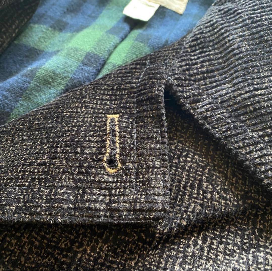 RRL ダブルアールエル コーデュロイ ピーコート ビィンテージ加工 USA製