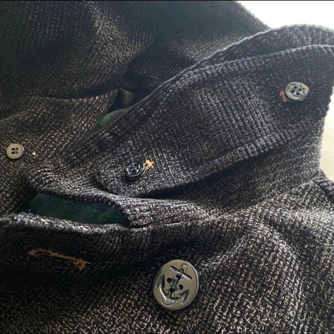 RRL ダブルアールエル コーデュロイ ピーコート ビィンテージ加工 USA製