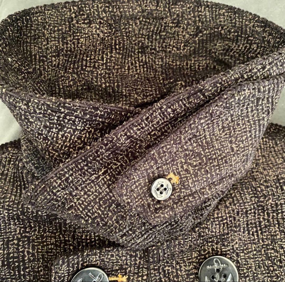 RRL ダブルアールエル コーデュロイ ピーコート ビィンテージ加工 USA製
