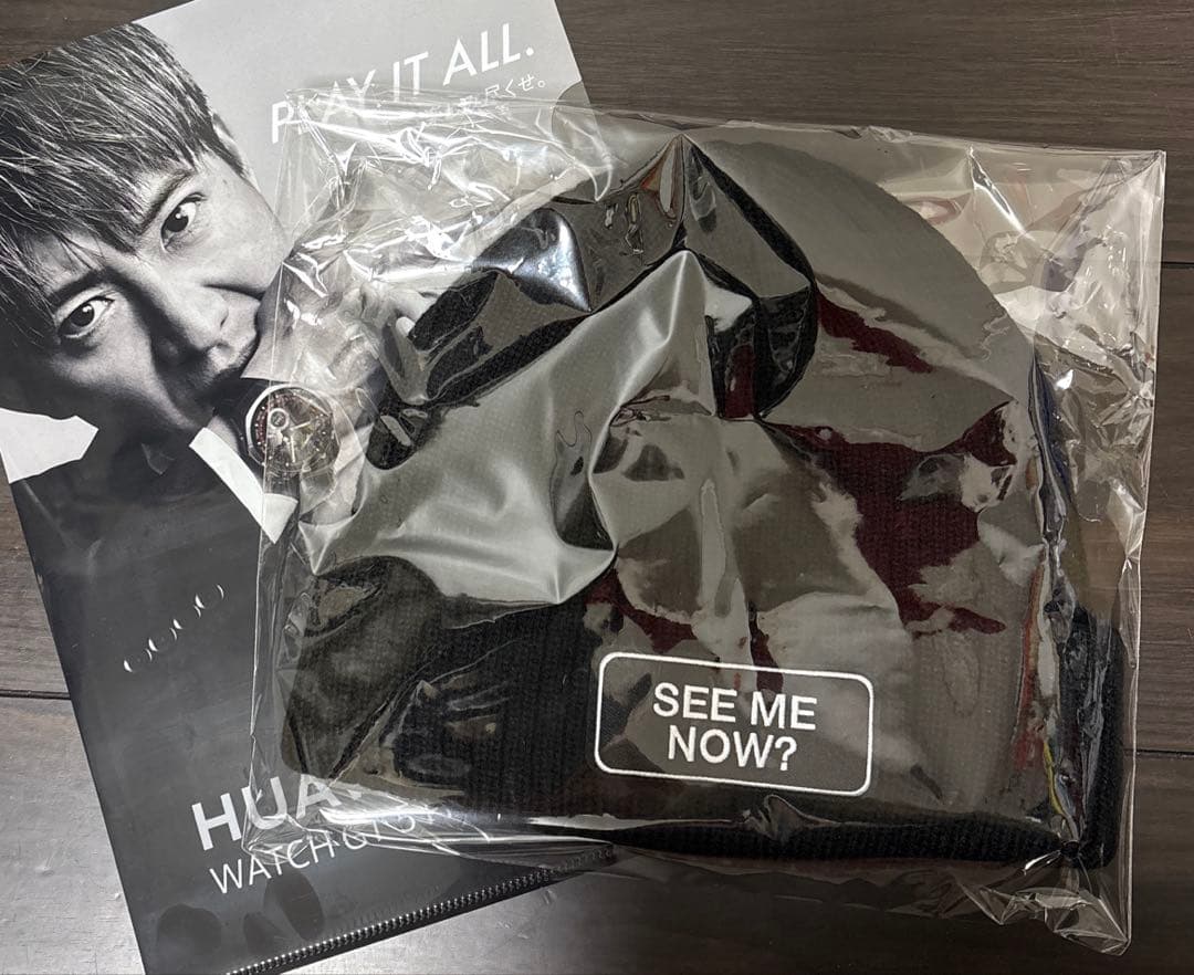 木村拓哉さん着用ニット帽新品LIVE SEA YOU THERE