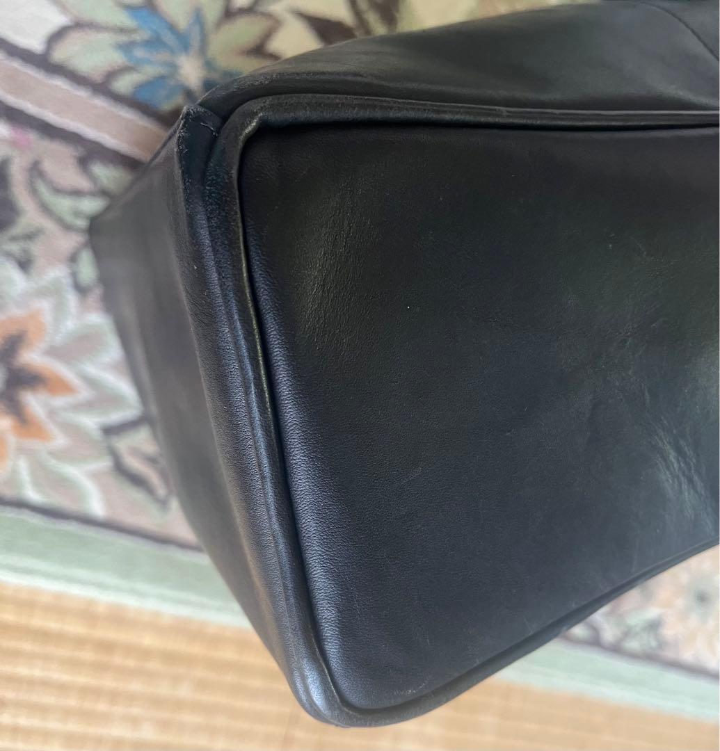 Deuxieme Classe レザーハンドバッグ