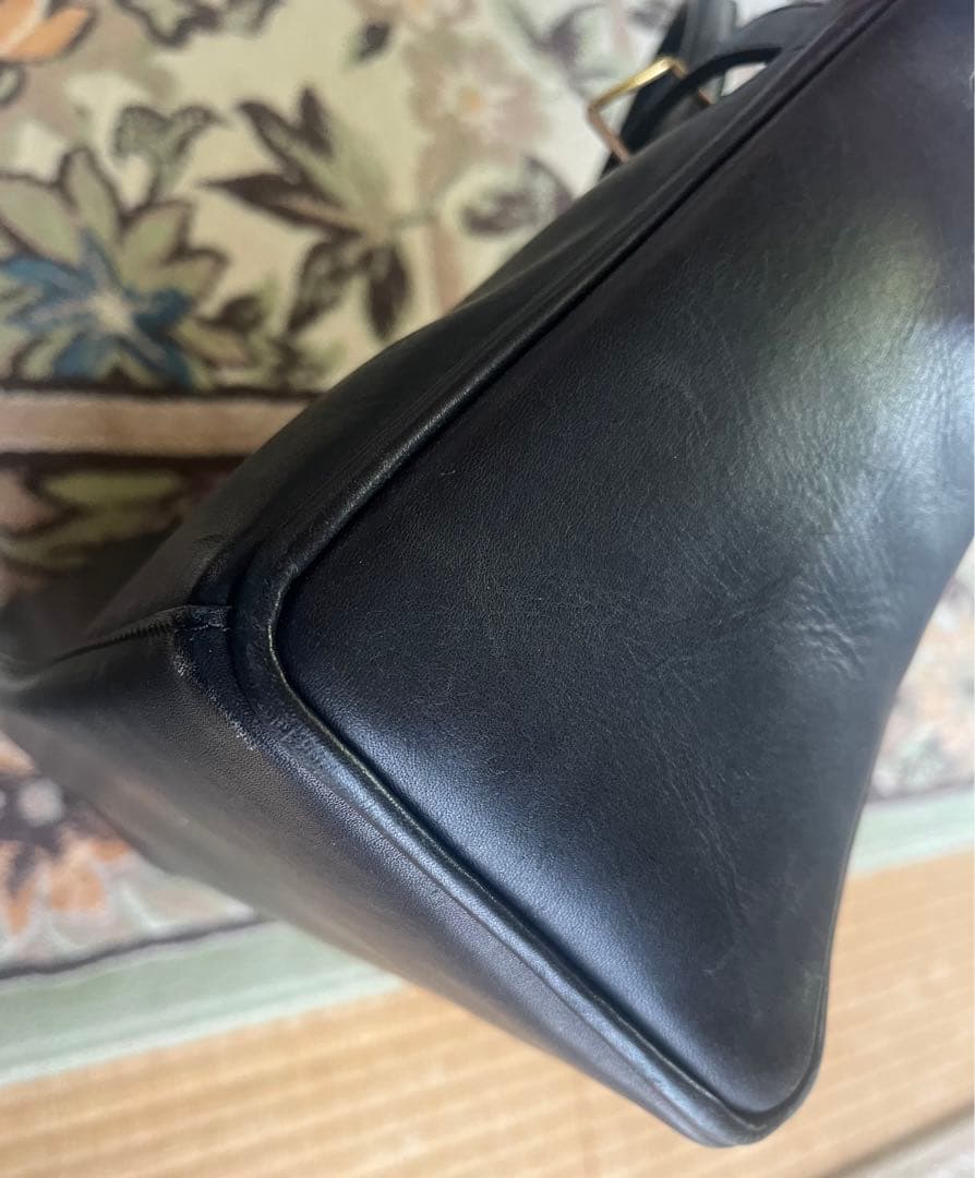 Deuxieme Classe レザーハンドバッグ