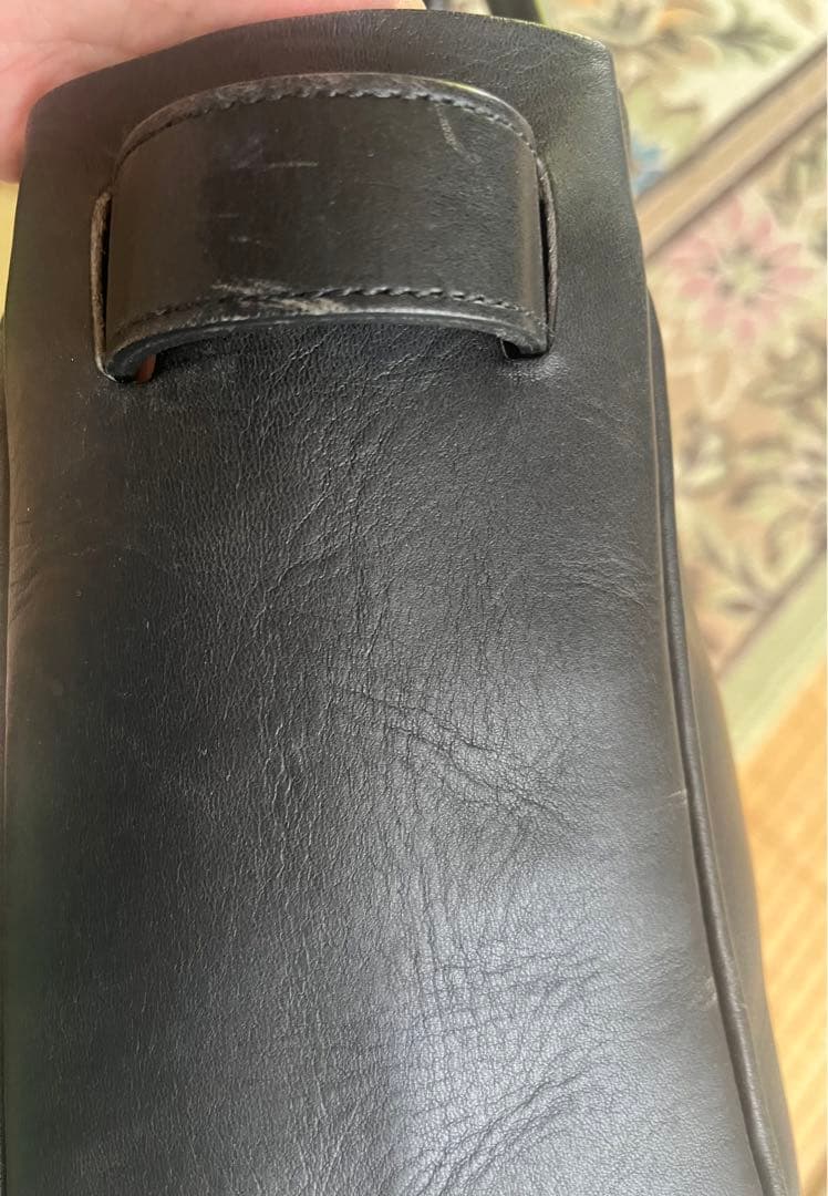 Deuxieme Classe レザーハンドバッグ