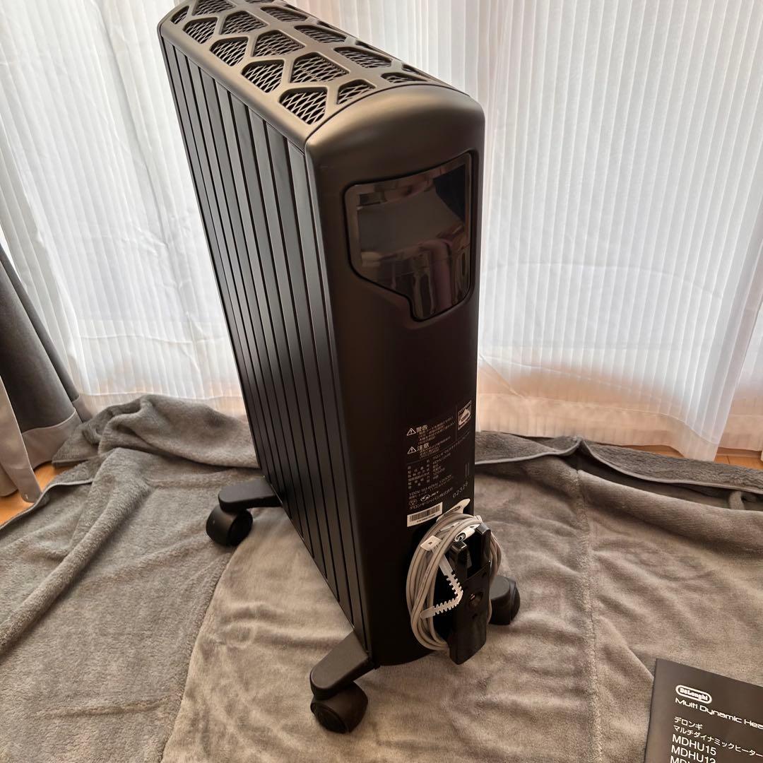 デロンギ マルチダイナミックヒーター MDHU12-PB 動作確認済み 説明書付