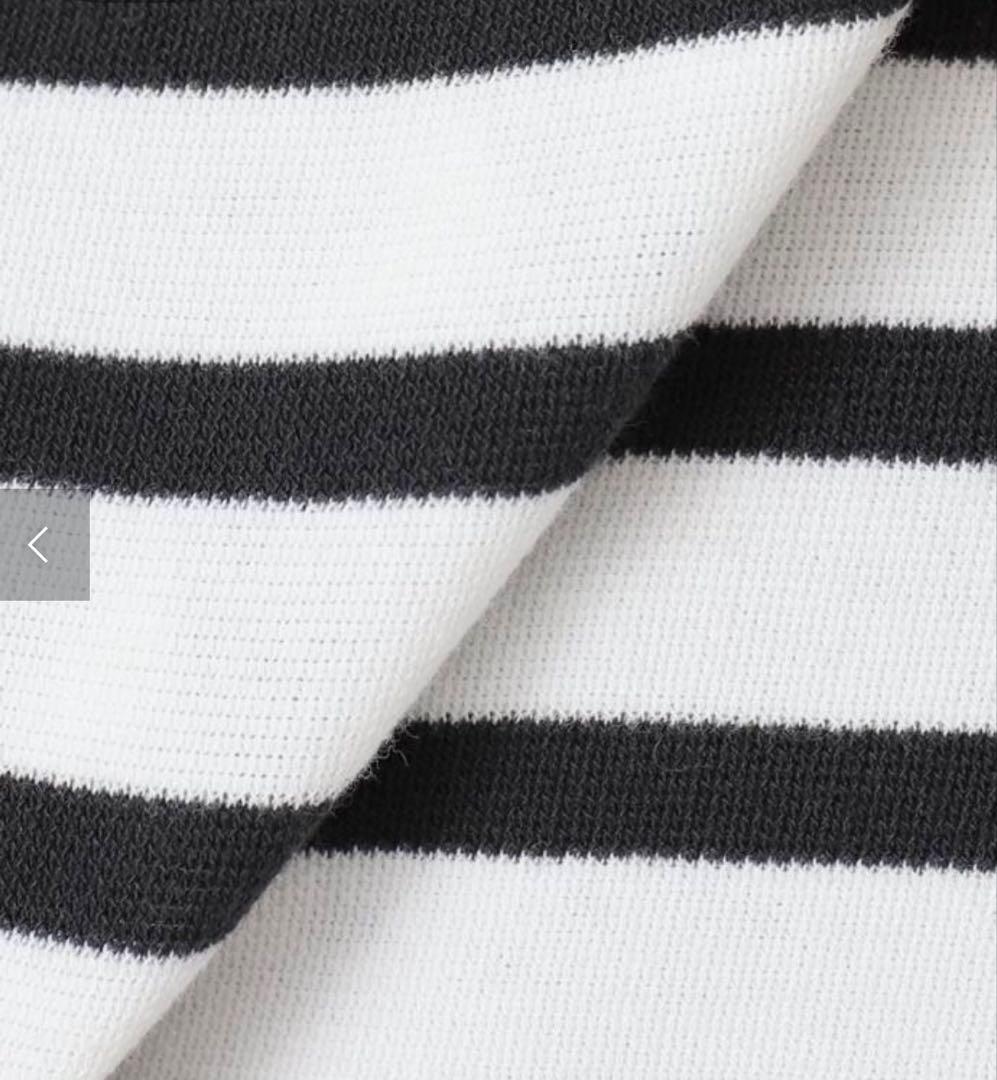 L'Appartement グッドグリーフ　スプリットネックボーダートップ