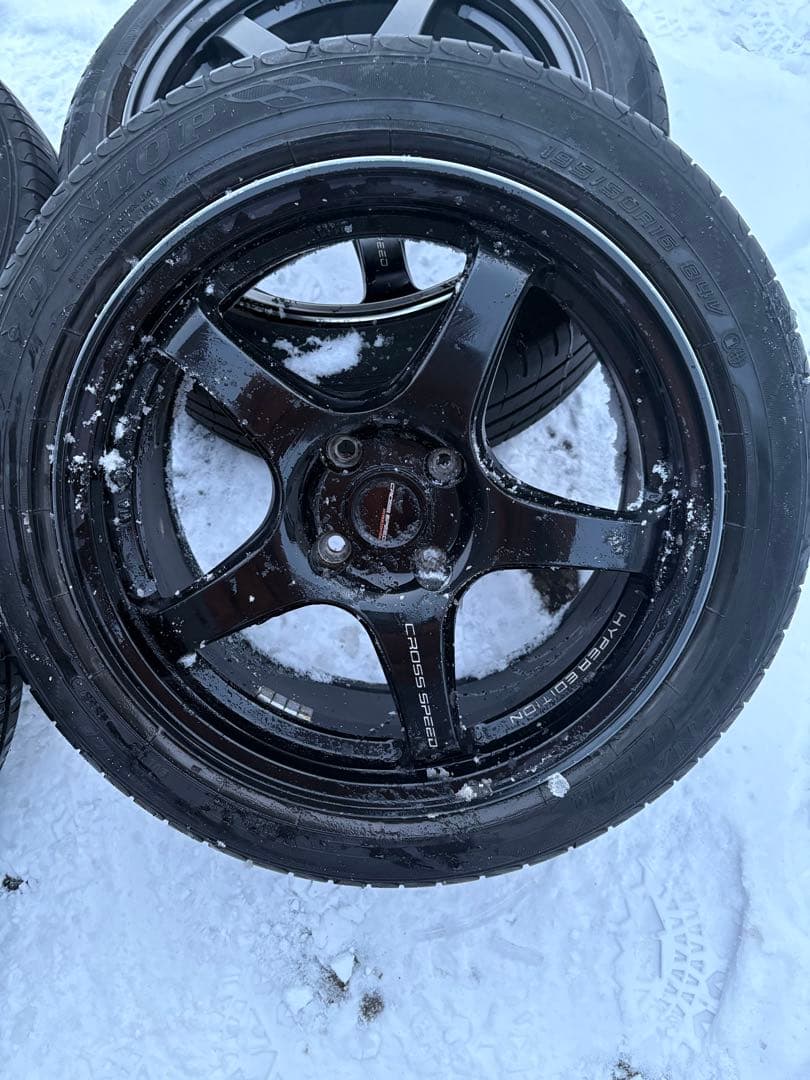 最終値下げ　クロススピード　16インチ　タイヤホイールセット