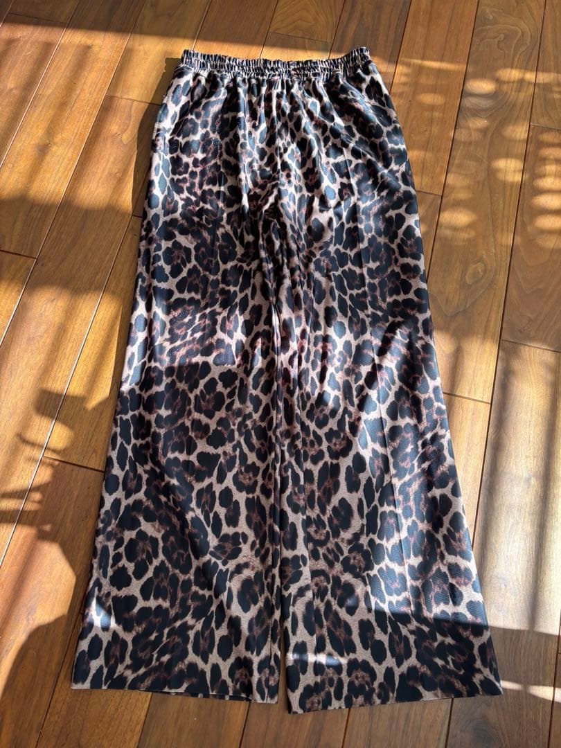 【MUSE de Deuxieme Classe】レパード柄イージーパンツ