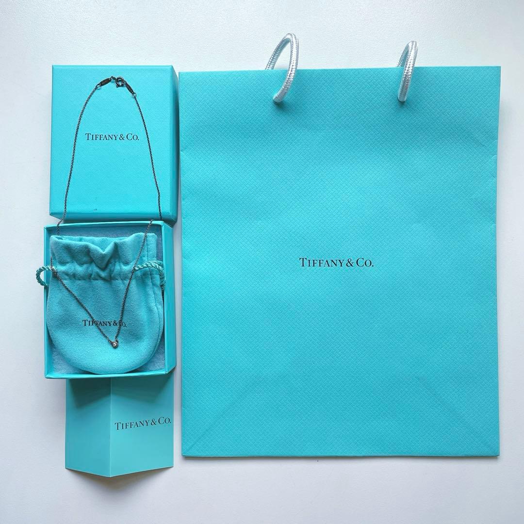 ★新品未使用★ティファニー バイザヤード ダイヤ Ag950 ネックレス