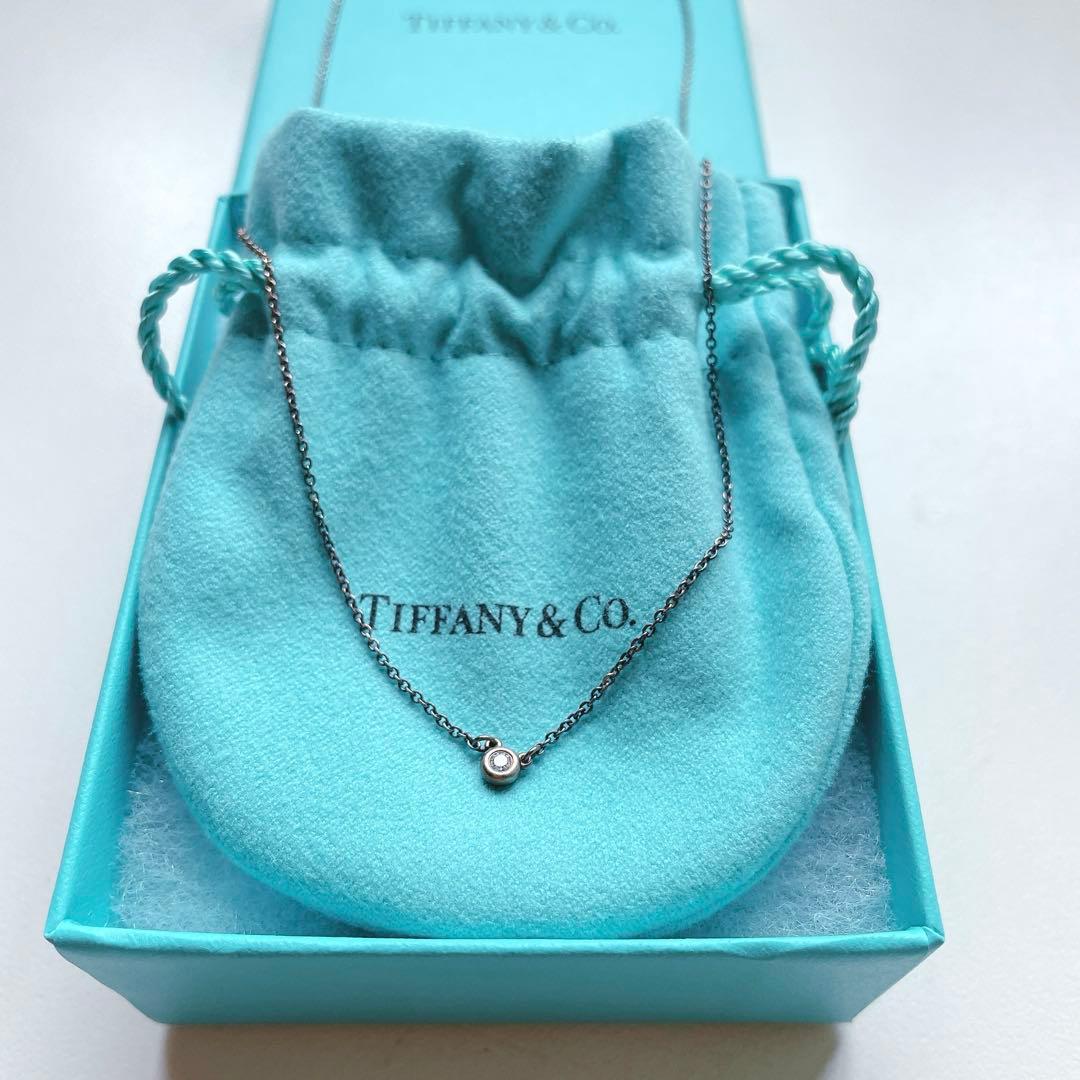 ★新品未使用★ティファニー バイザヤード ダイヤ Ag950 ネックレス