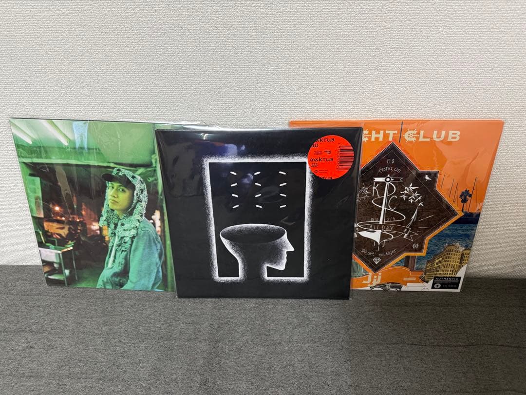 JJJ レコード3枚セット（バラ売り不可）