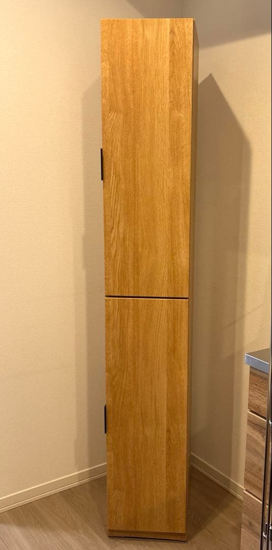 ニトリ　エトナ　スリムストッカー　ライトブラウン　美品　収納