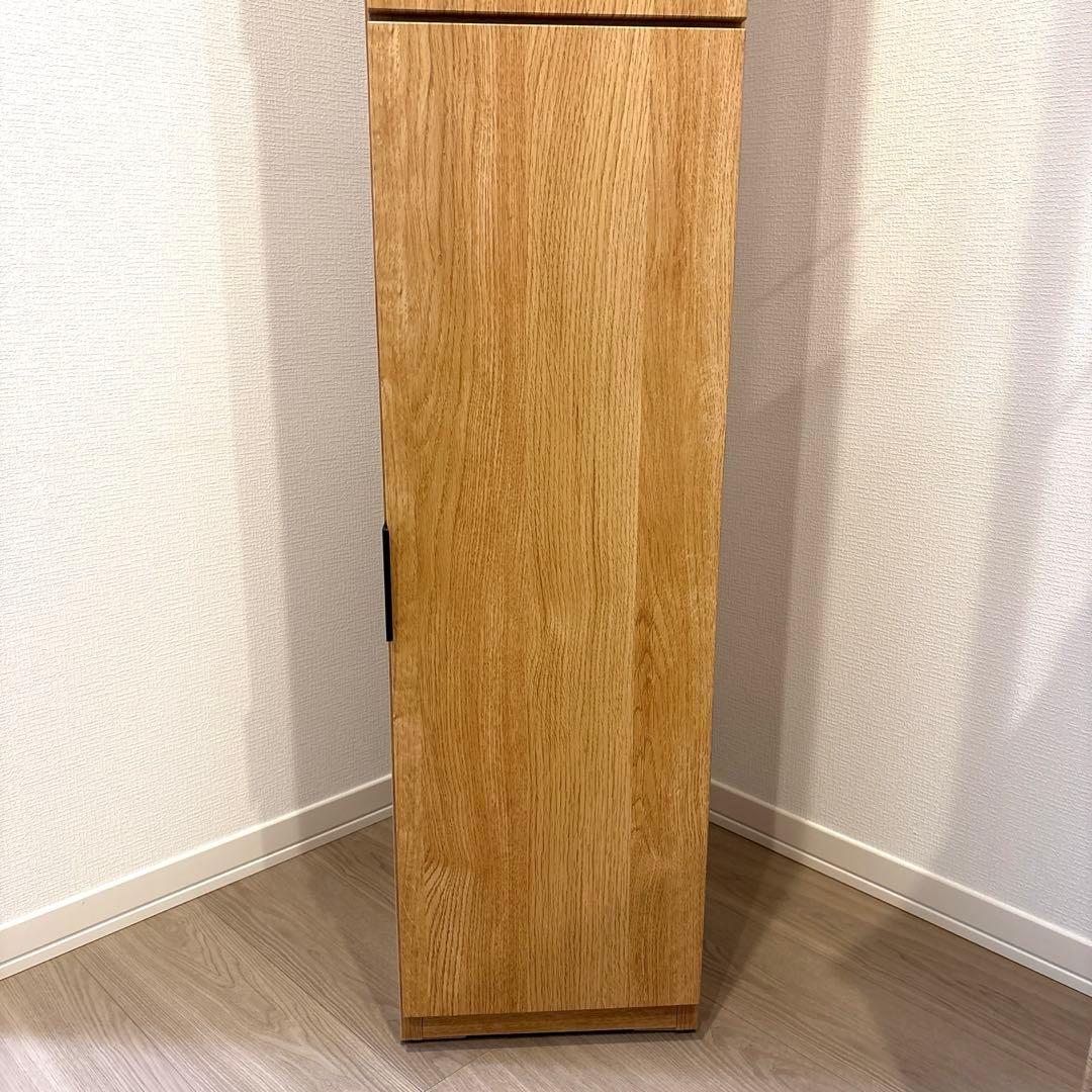 ニトリ　エトナ　スリムストッカー　ライトブラウン　美品　収納