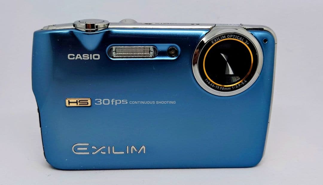 CASIO EXILIM HS EX-FS10 ブルー ハイスピード撮影対応
