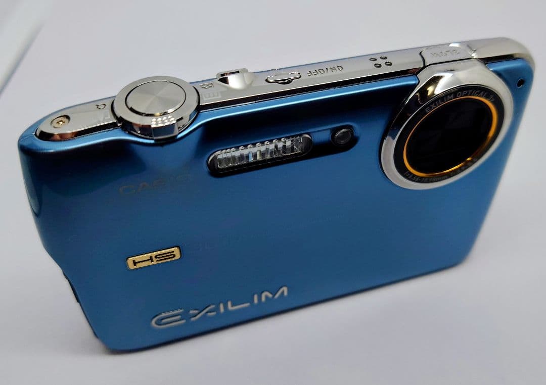 CASIO EXILIM HS EX-FS10 ブルー ハイスピード撮影対応