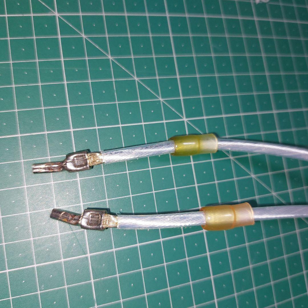 アコースティックハーモニー HQP-8zs高純度銀コート電源ケーブル約1m×2本