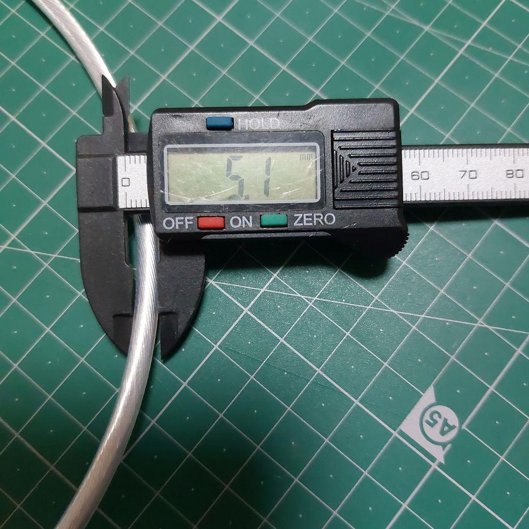 アコースティックハーモニー HQP-8zs高純度銀コート電源ケーブル約1m×2本