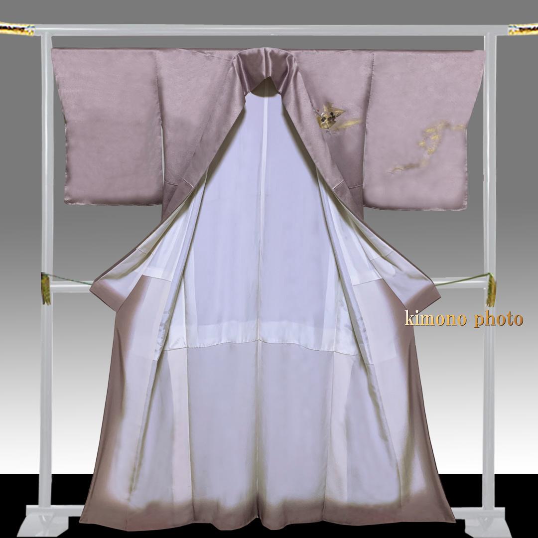 【新品、未使用】正絹【極上逸品】トールサイズ 金彩友禅 刺繍 訪問着フルセット