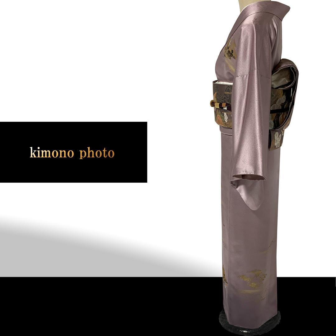 【新品、未使用】正絹【極上逸品】トールサイズ 金彩友禅 刺繍 訪問着フルセット