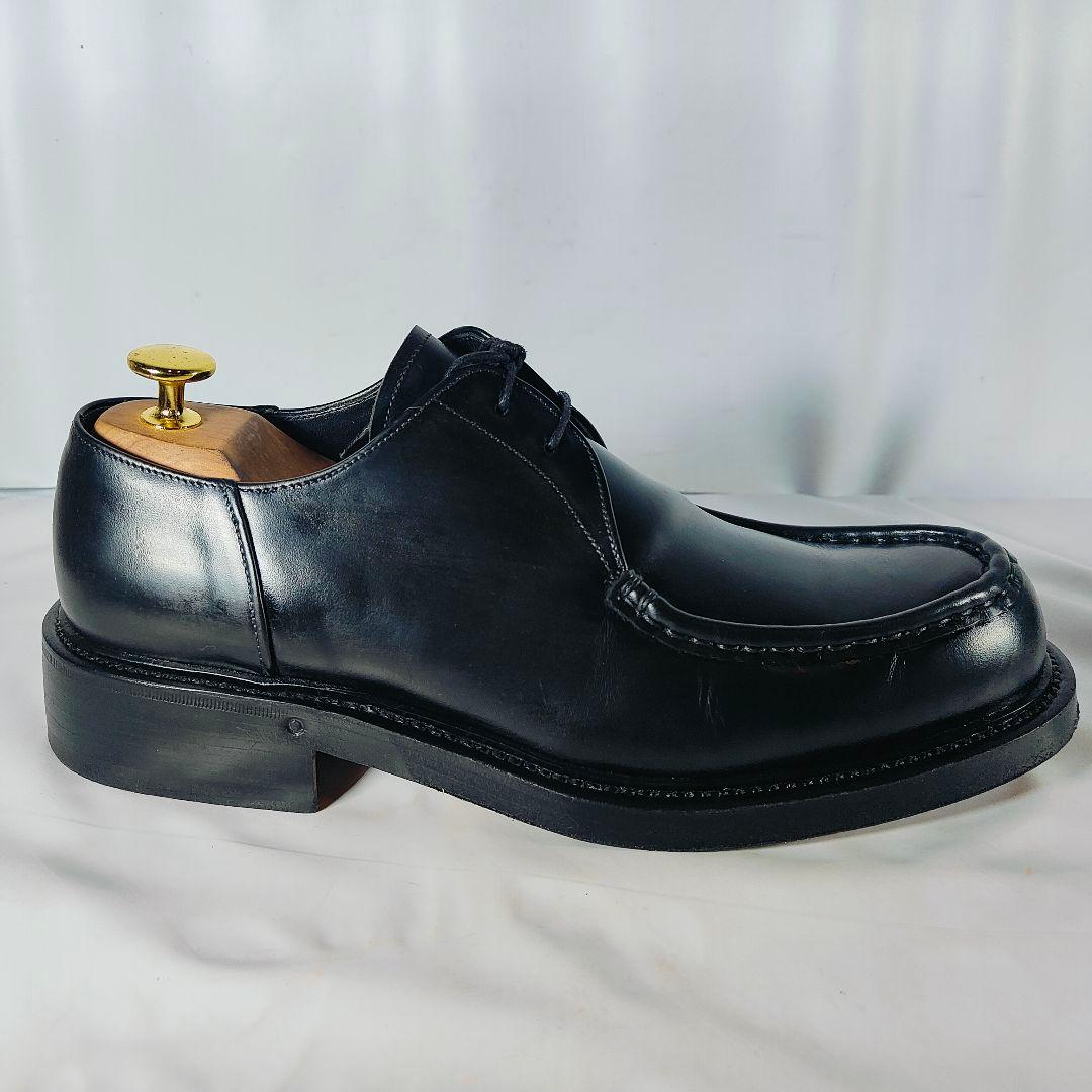 【極艶美品】PREMIATA イタリア製 ブラックラピド製法　高級黒艶本革 革靴