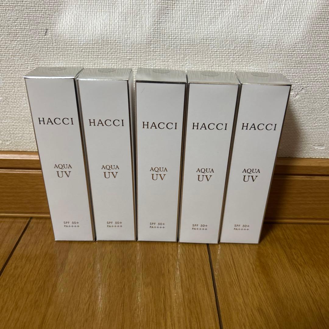 HACCI ハッチ日焼け止めAQUA UV 7本セット
