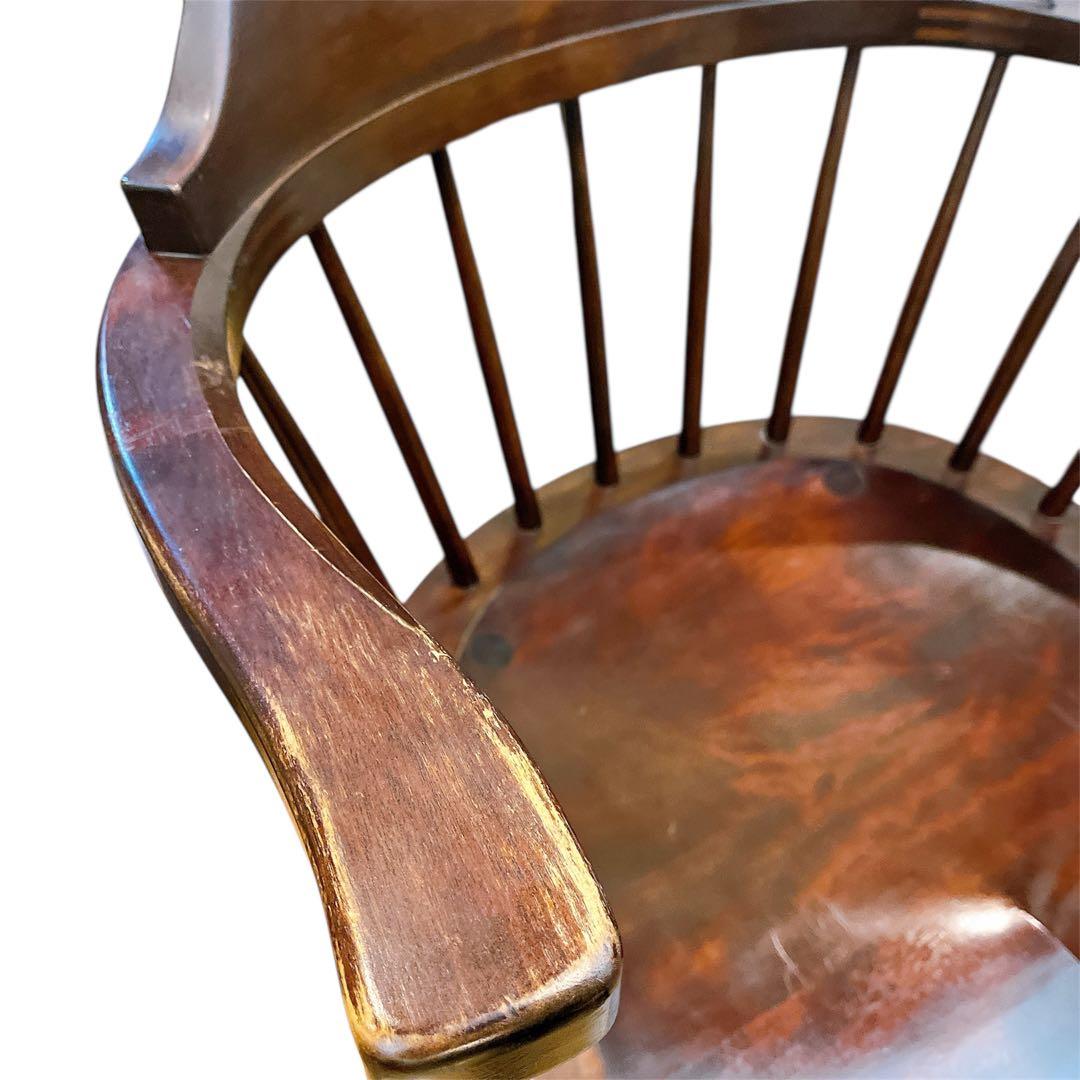 松本民芸家具　キャプテンチェア　アームチェア　ダイニングチェア　椅子