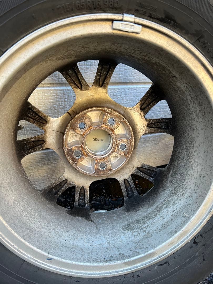 ホンダ　エリシオン　スタッドレスタイヤ&純正ホイールセットToyo 16インチ