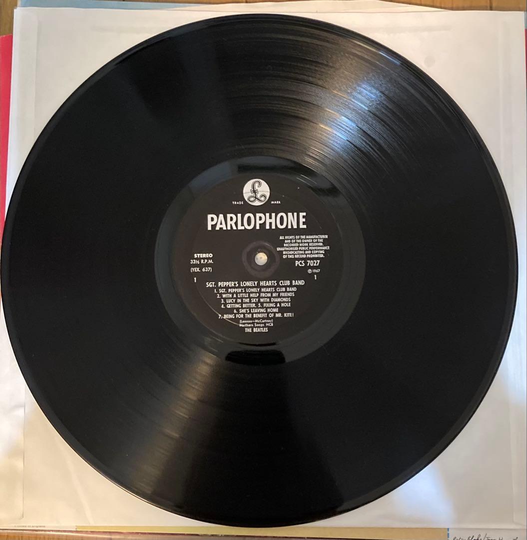 稀少ノルウェーオリジナルSgtサージェントBeatlesビートルズレコード